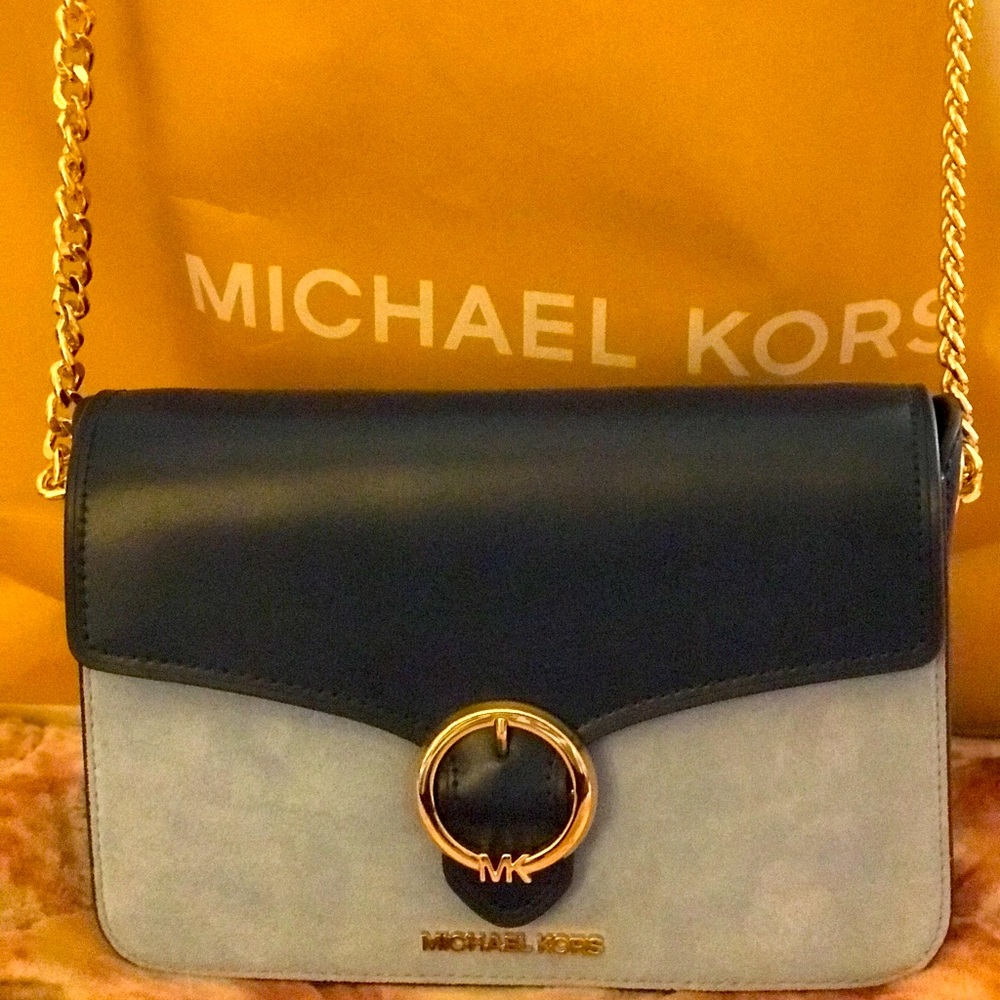 Michael Kors Wanda Shoulder Light Sky Mlt